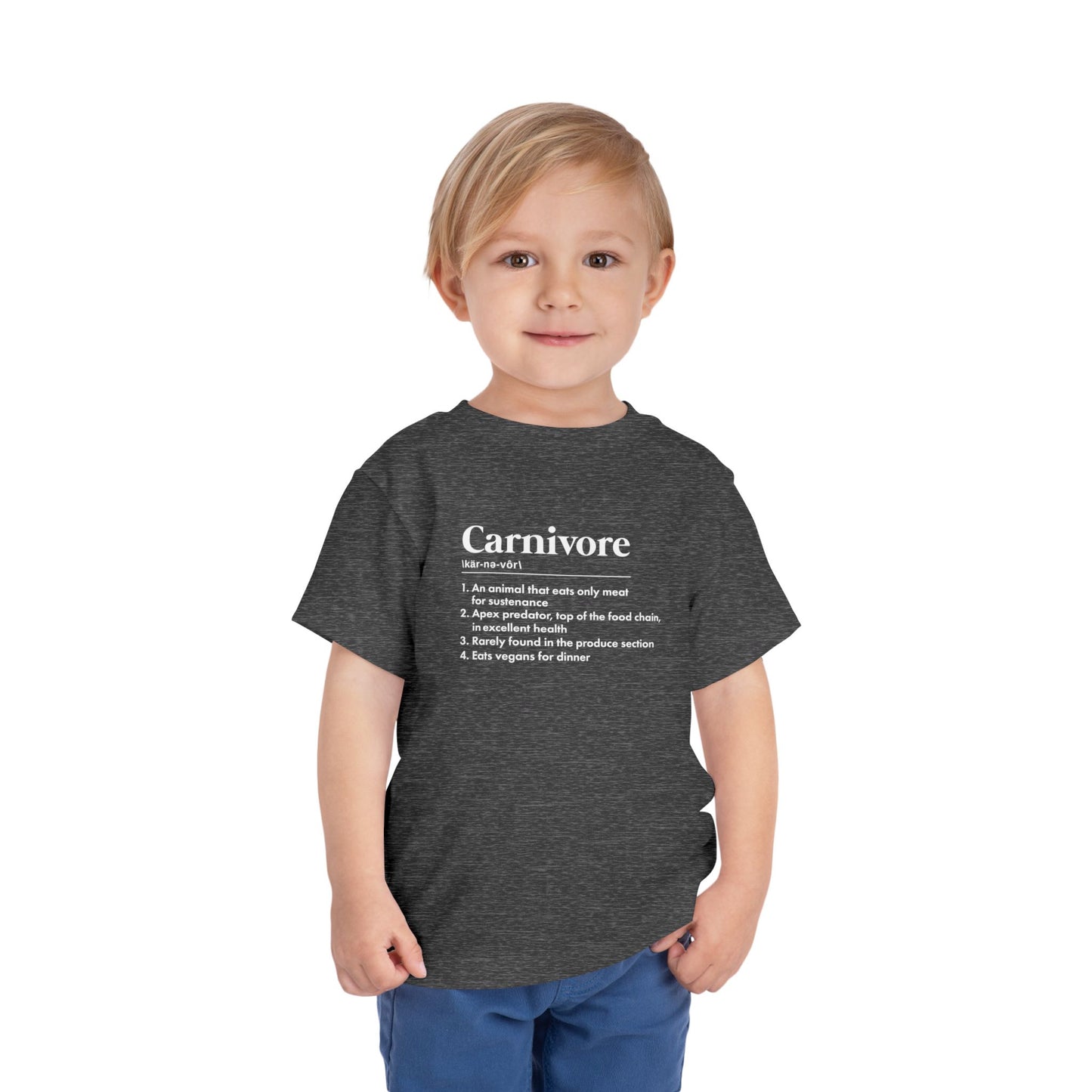 Carnivore Diet Dictionary Definition Toddler T-Shirt