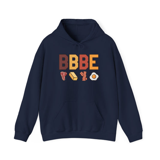 BBBE Carnivore Diet Adult Unisex Hooded Sweatshirt