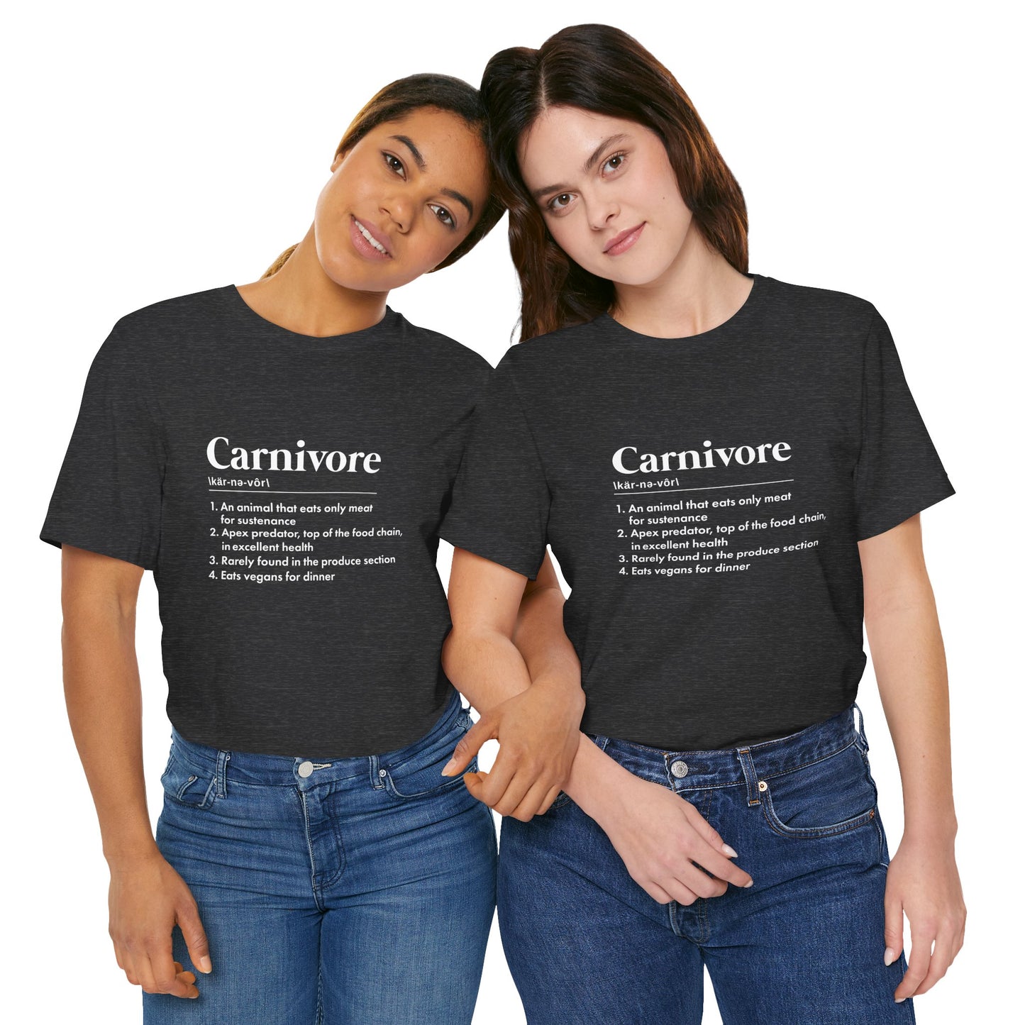 Carnivore Dictionary Definition Adult Unisex T-shirt