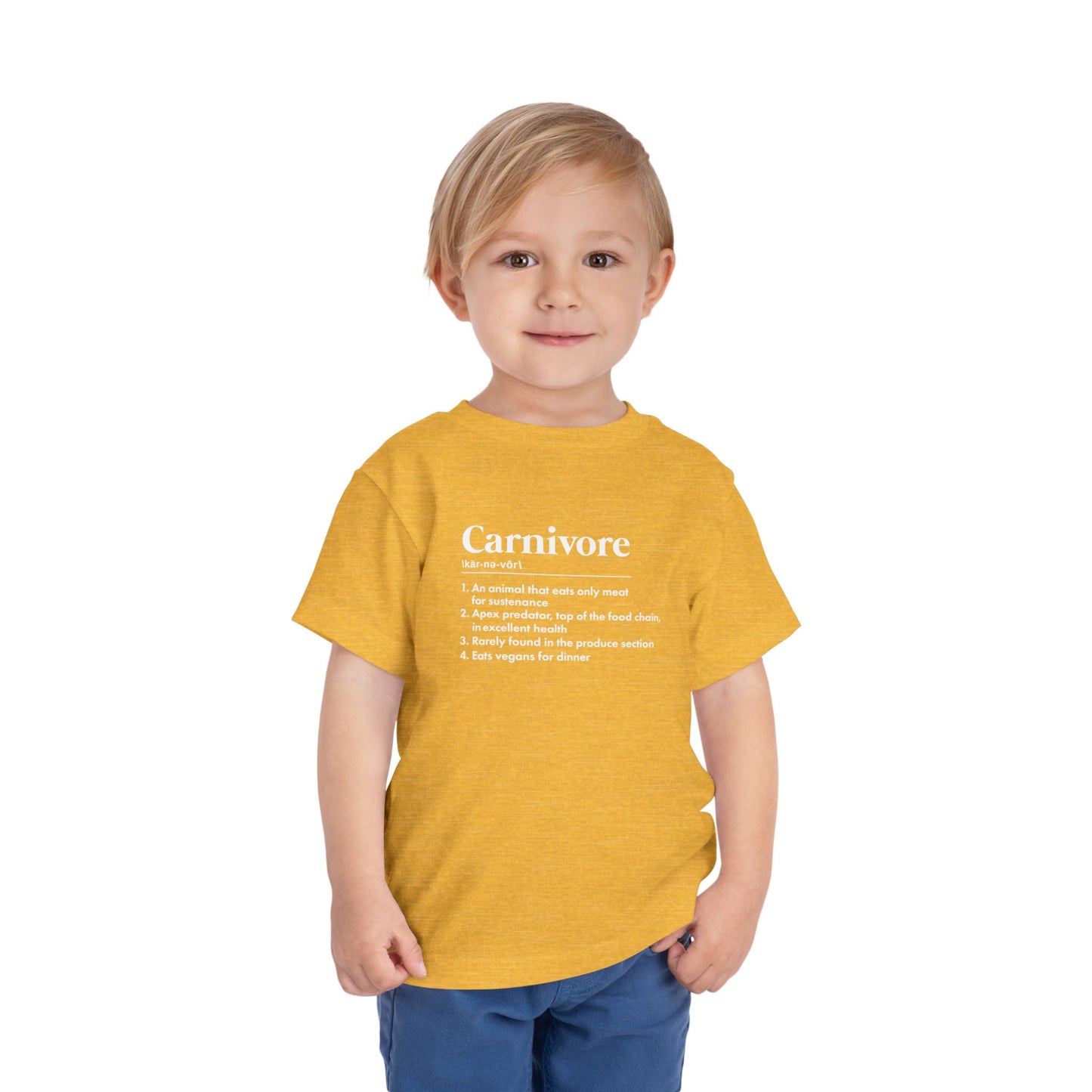 Carnivore Diet Dictionary Definition Toddler T-Shirt