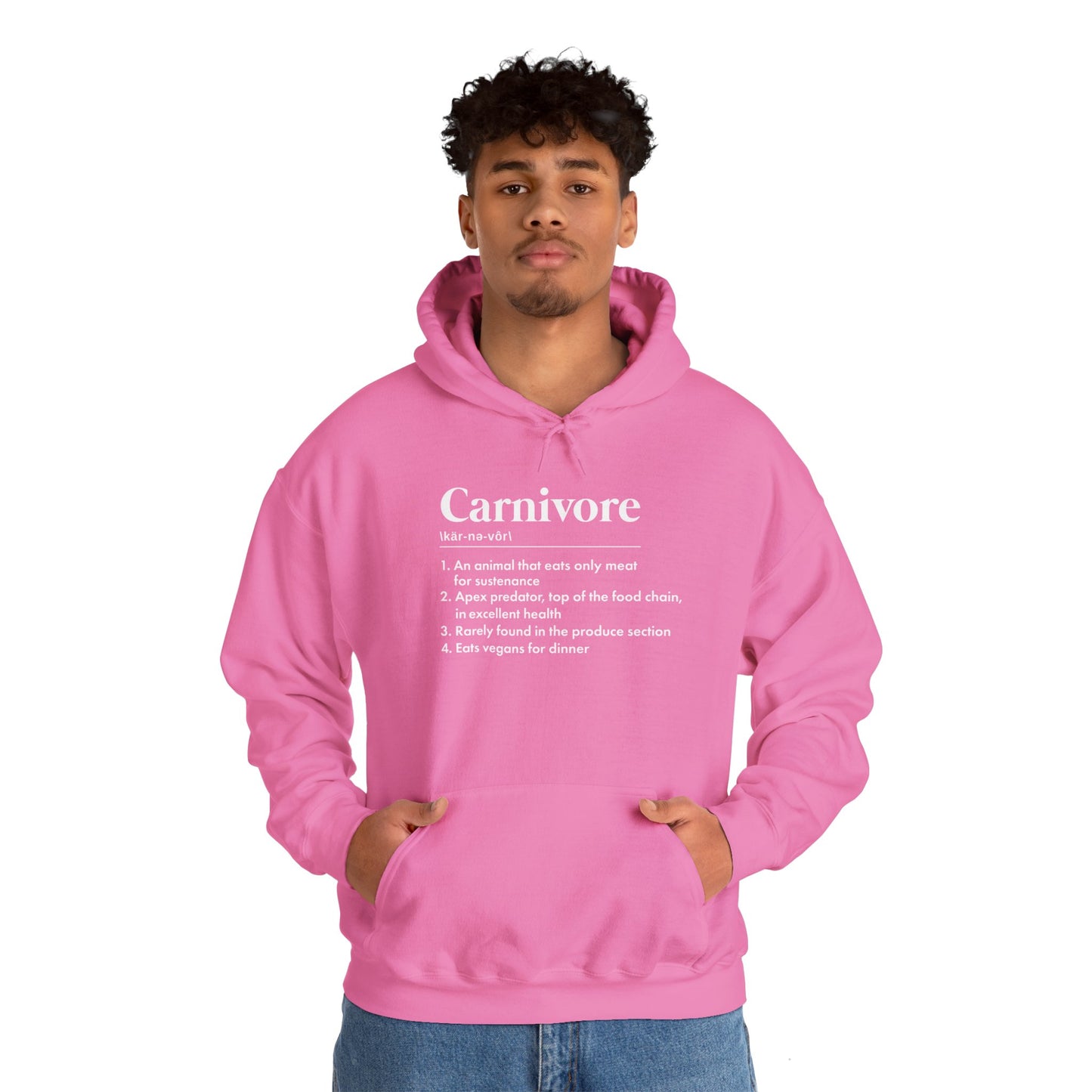 Carnivore Diet Definition Adult Unisex Hoodie