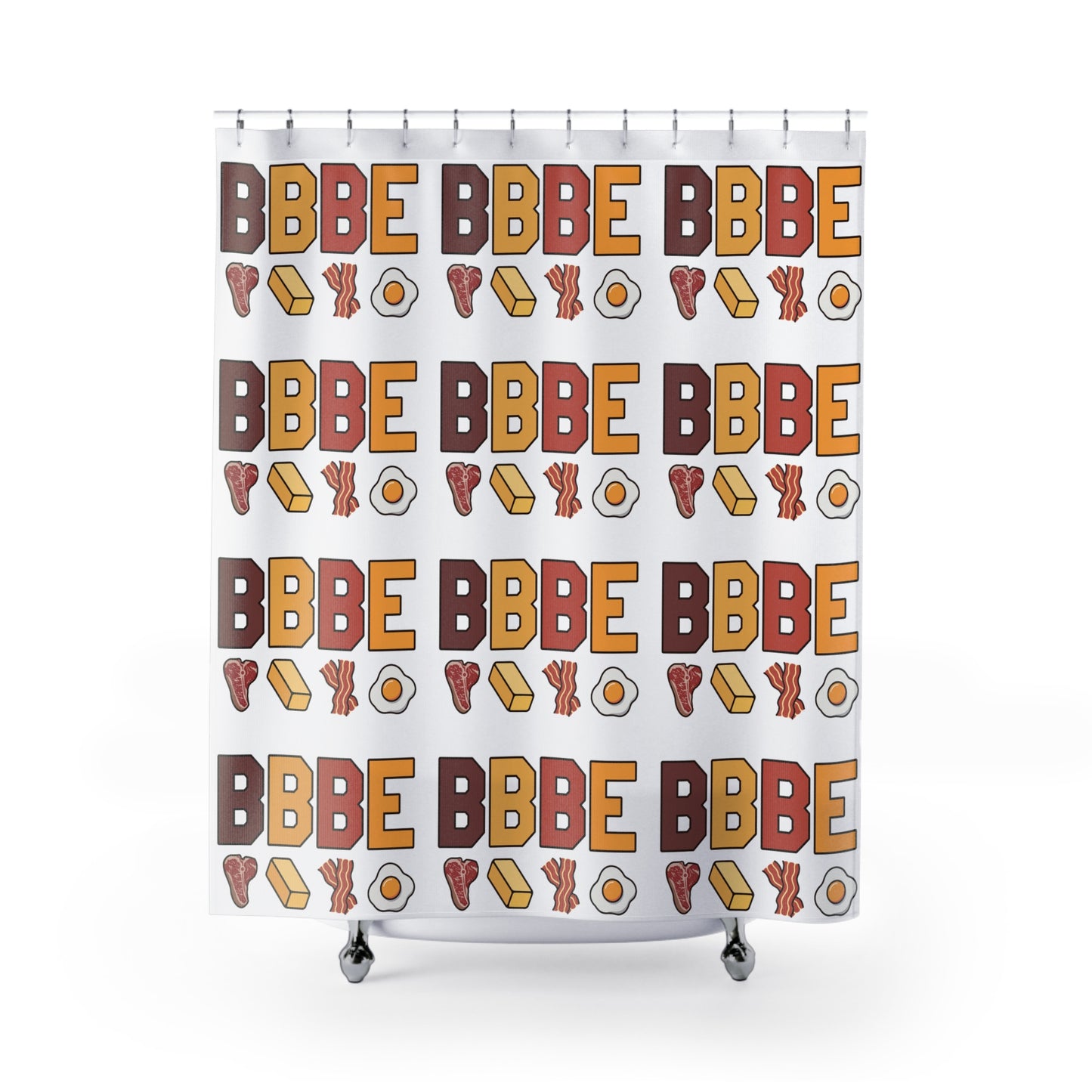 BBBE Polyester Shower Curtain