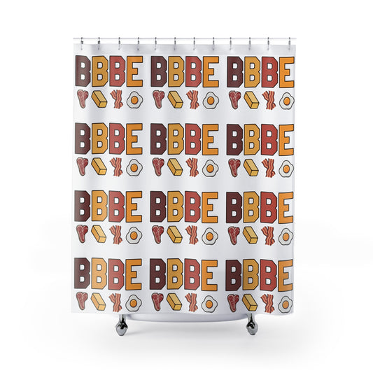 BBBE Polyester Shower Curtain