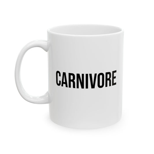 Carnivore Classic Ceramic Mug, (11oz, 15oz)