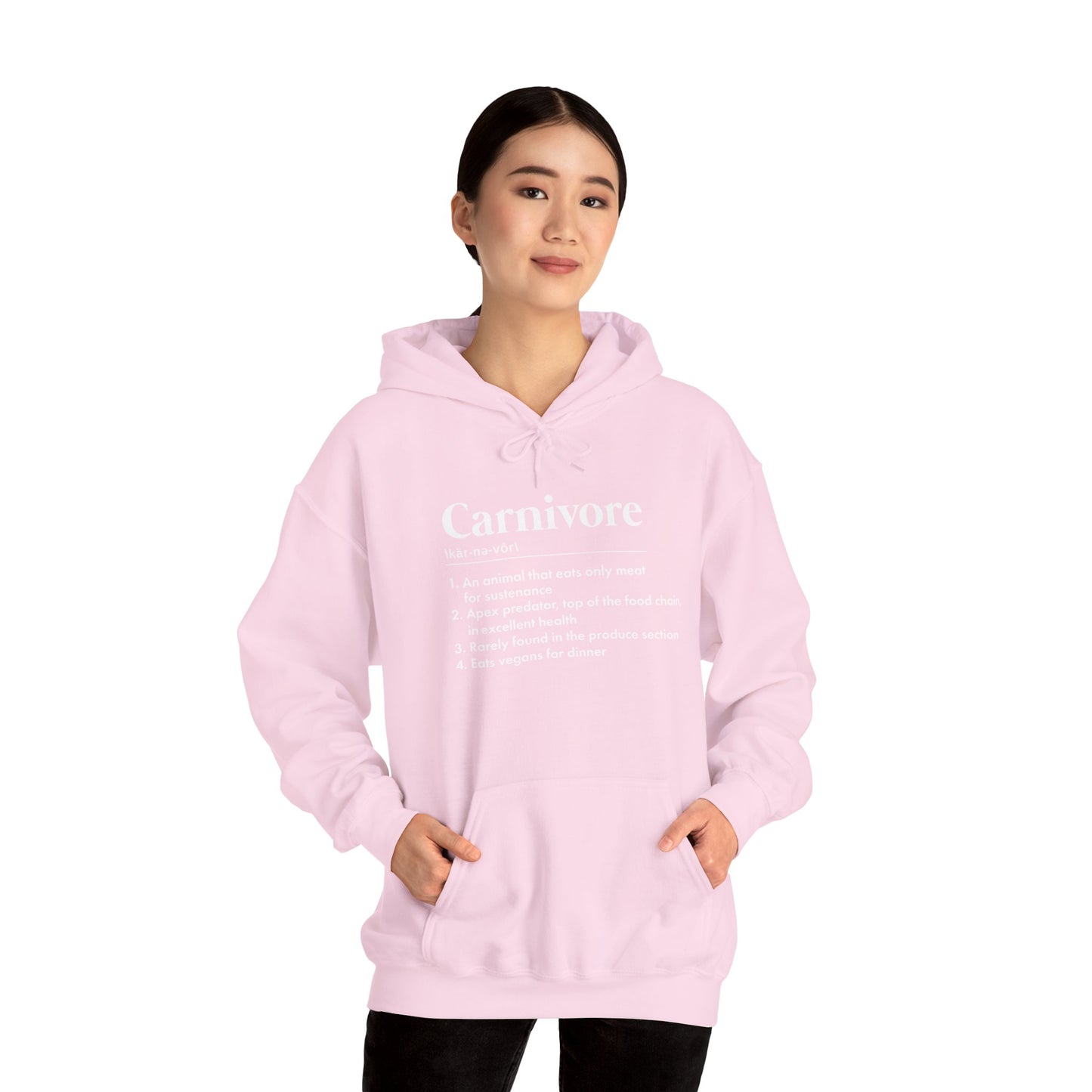 Carnivore Diet Definition Adult Unisex Hoodie