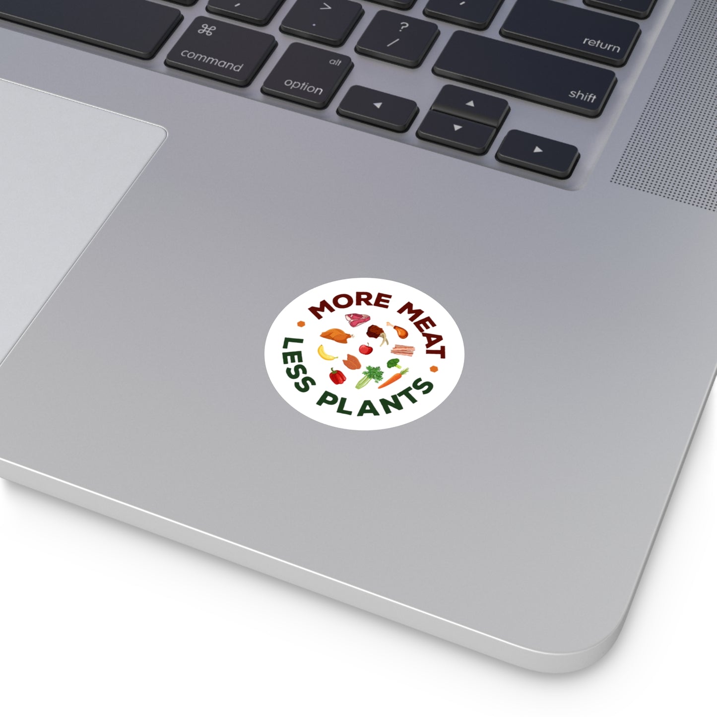 More Meat Less Plants Carnivore Sticker