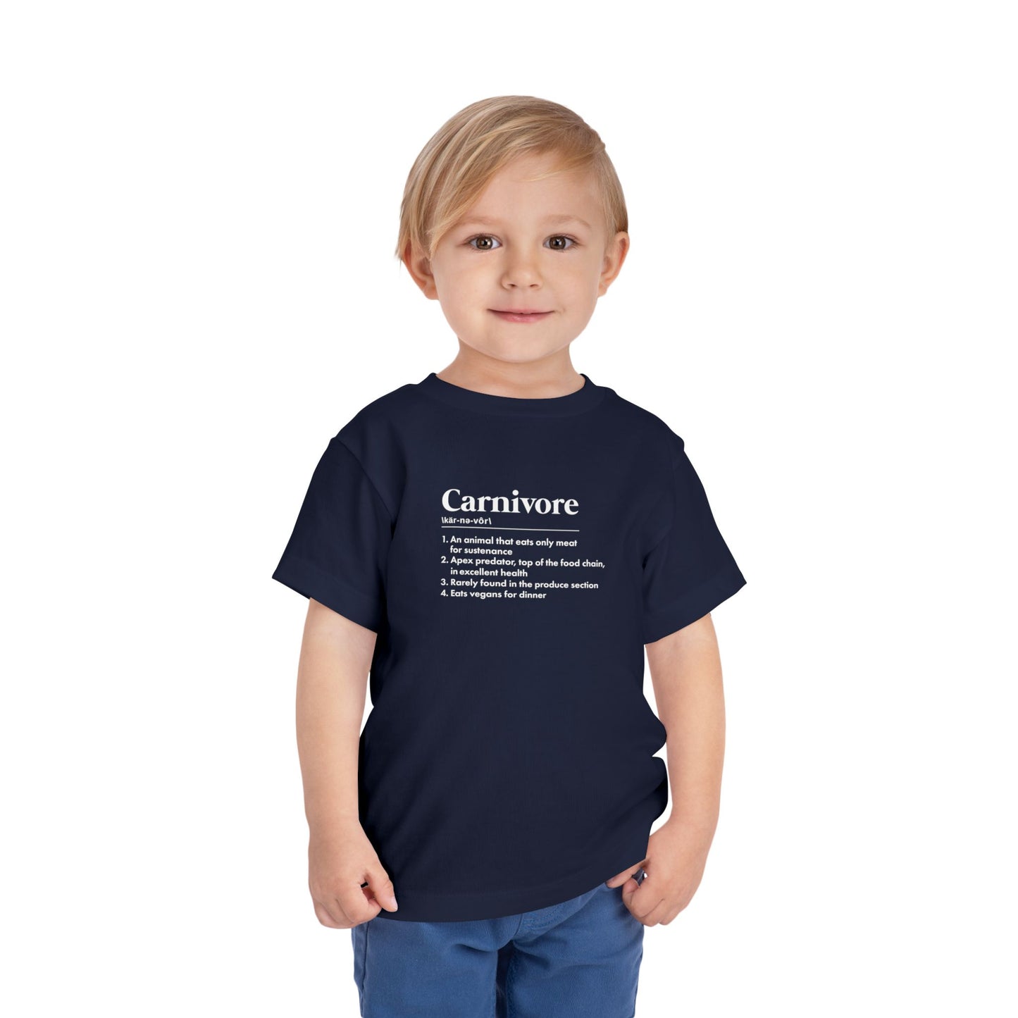 Carnivore Diet Dictionary Definition Toddler T-Shirt