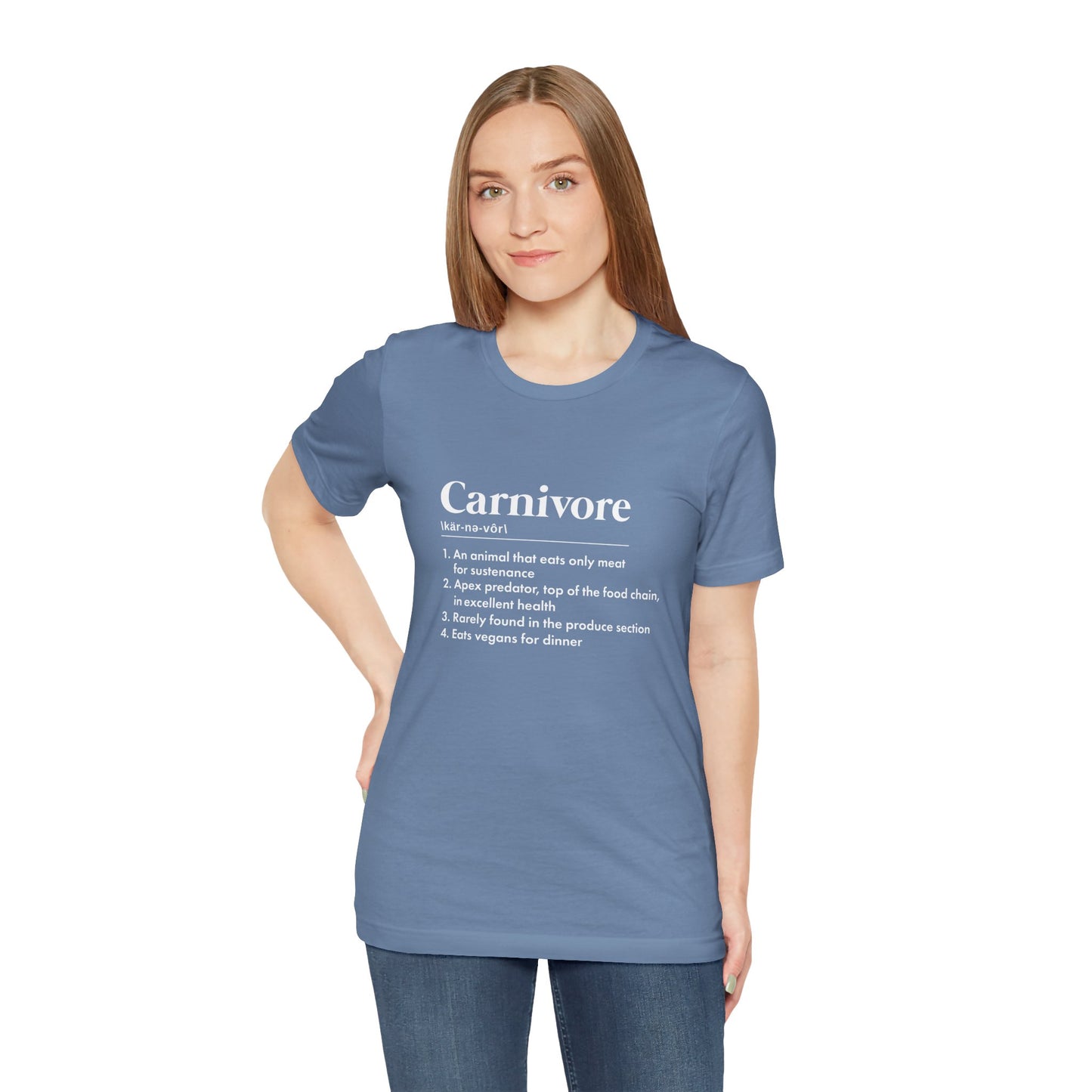 Carnivore Dictionary Definition Adult Unisex T-shirt