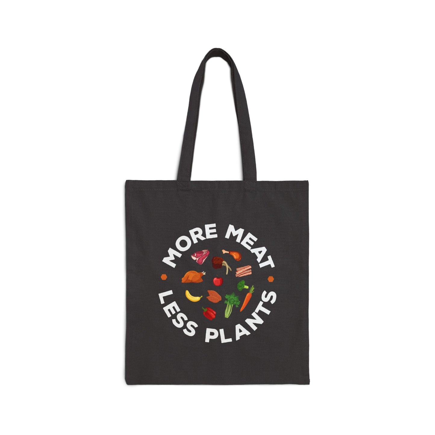 More Meat Less Plants Carnivore Diet Tote Bag