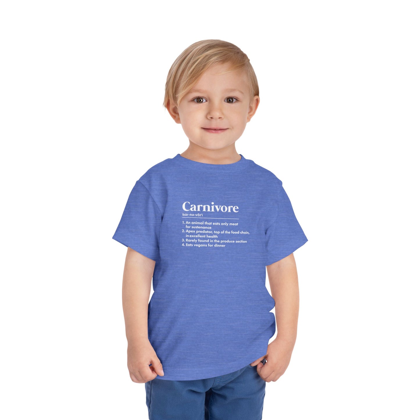 Carnivore Diet Dictionary Definition Toddler T-Shirt