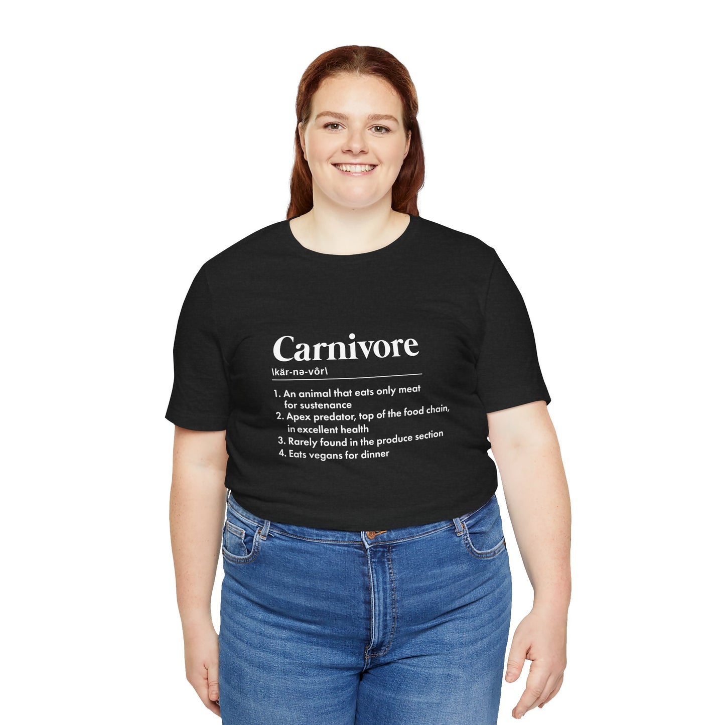 Carnivore Dictionary Definition Adult Unisex T-shirt