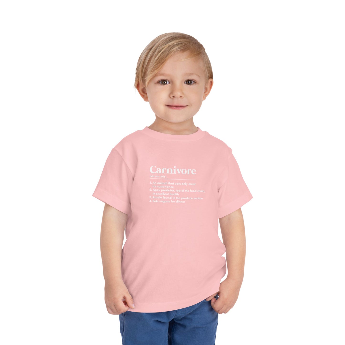 Carnivore Diet Dictionary Definition Toddler T-Shirt